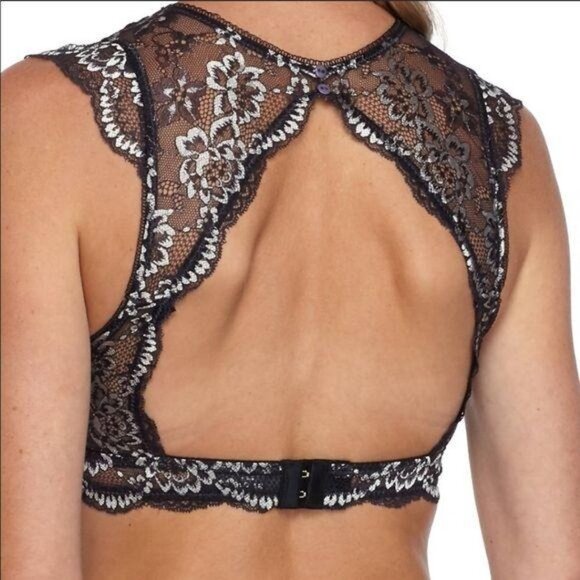 Sam Edelman Lace Cut Out Back Bralette, S NWT - Picture 3 of 3